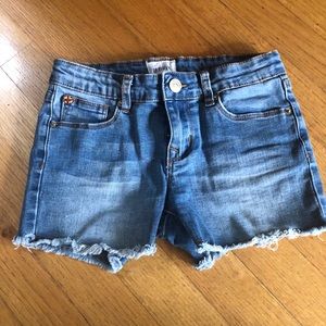 Hudson jean shorts size 10 girls